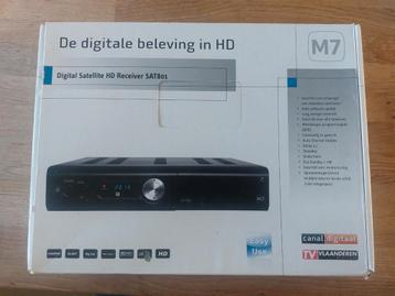 M7 SAT801 - Digitale satelliet hd-receiver beschikbaar voor biedingen