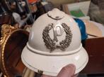 Officieren politiehelm in kurk, Ophalen of Verzenden, ., ., .