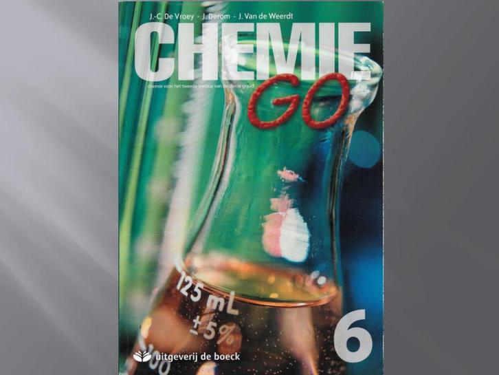 Chemie Go 6, Boeken, Schoolboeken, Zo goed als nieuw, Scheikunde, ASO, Ophalen of Verzenden