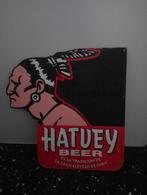 Hatuey bier houten reclamebord, Verzamelen, Ophalen of Verzenden, Gebruikt, Reclamebord