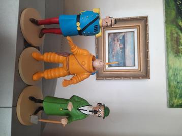 12 figurines Tintin Moulinsart