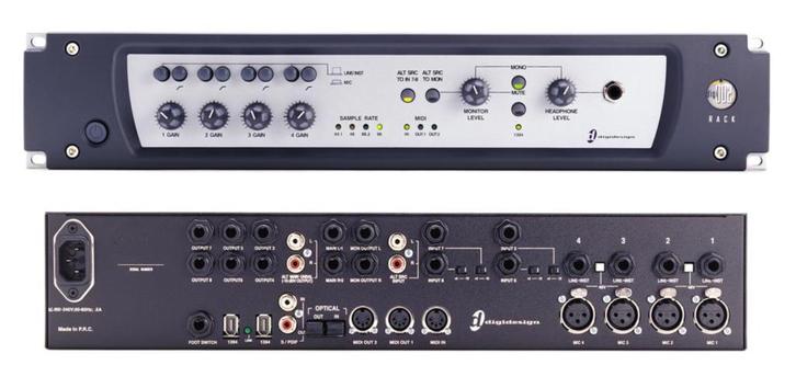 Carte SON audio digidesign rack 002, Muziek en Instrumenten, Midi-apparatuur, Zo goed als nieuw, Ophalen