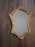 Spiegel met bladgouden kader, Antiek en Kunst, Ophalen
