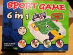 Sport game 6 spelletjes in 1, Enlèvement, Comme neuf, Garçon ou Fille