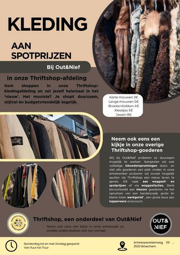 Tweedehands kleding in topstaat – verschillende maten & stij beschikbaar voor biedingen