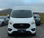 FORD TRANSIT L2H2 2.0TDCI - GPS - AIRCO - 3 ZIT - TVAC, Stof, USB, Wit, 6 deurs