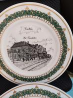 Oud knokke antiek 18 k goud borden, Antiek en Kunst, Ophalen