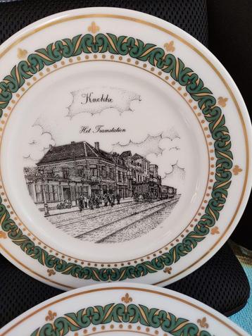 Oud knokke antiek 18 k goud borden beschikbaar voor biedingen