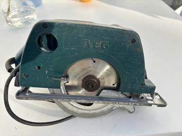 Scie circulaire AEG, Enlèvement ou Envoi, 70 mm ou plus, Utilisé, Scie circulaire