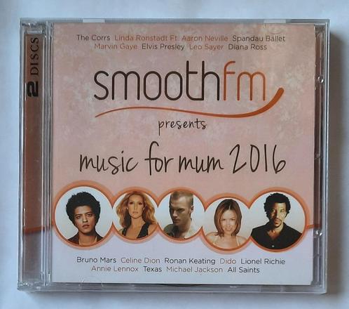 Smooth fm: music for mum 2016 (2 CD) neuf sous blister, CD & DVD, CD | Compilations, Neuf, dans son emballage, Enlèvement ou Envoi