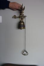 Vintage kloosterbel / muurbel in brons, Ophalen of Verzenden