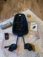 Thule Yepp mini (full black) met Nijntje slaaprol, Fietsen en Brommers, Ophalen, Voetsteuntjes, 0 t/m 18 kg, Voorzitje