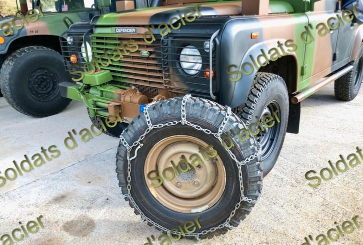 Land Rover Defender Chaînes 7.50R16, Autos : Pièces & Accessoires, Autres pièces automobiles, Rover, Envoi