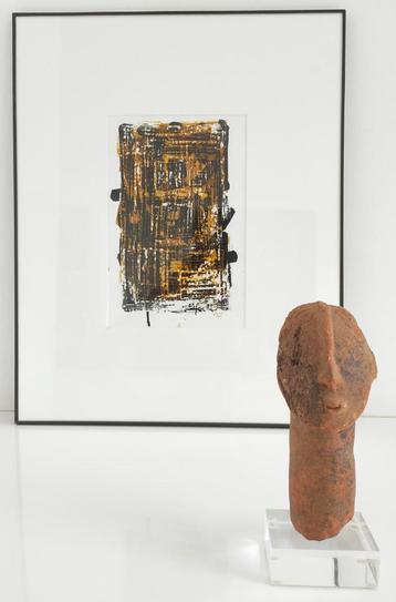 BURA (NIGERIA) /Terracotta (Met onderstel) beschikbaar voor biedingen