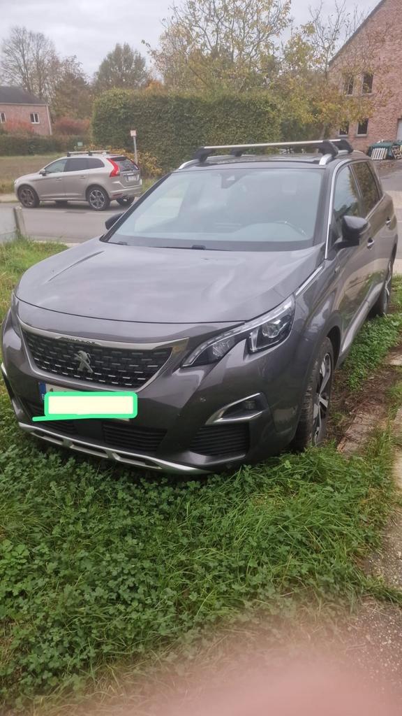 5008 GT OM TE REPAREREN OF VOOR ONDERDELEN, Auto's, Peugeot, Open dak, Diesel, Automaat, Leder, Ophalen