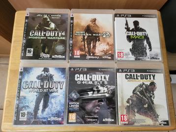 Lot jeux PS3 Call of Duty