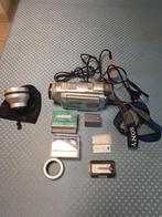 Sony handycam met extra lens, Audio, Tv en Foto, Videocamera's Digitaal, Ophalen of Verzenden, Sony