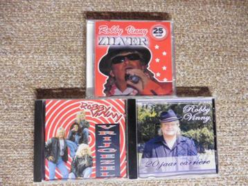 Robby Vinny cd Pakket ZELDZAAM (3 cd's / 4 schijfjes) beschikbaar voor biedingen