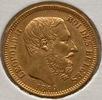 Gouden 20fr 1869 - B positie !! , Belgie , ZELDZAAM, Goud, Ophalen of Verzenden, België, Losse munt