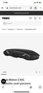 Thule Motion 3 XXL dakkoffer skibox, Auto diversen, Dakkoffers, Ophalen, Zo goed als nieuw