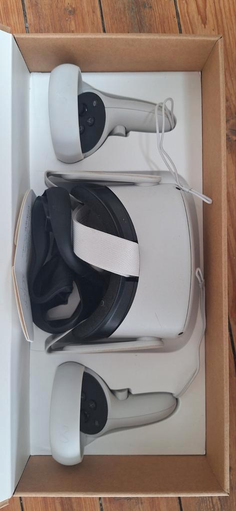 Meta Quest 2 VR set - 128GB, Games en Spelcomputers, Virtual Reality, Zo goed als nieuw, Overige platformen, VR-bril, Ophalen