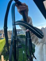 Bridon HKM noir taille Cob – Strass – Comme neuf, Enlèvement, Comme neuf