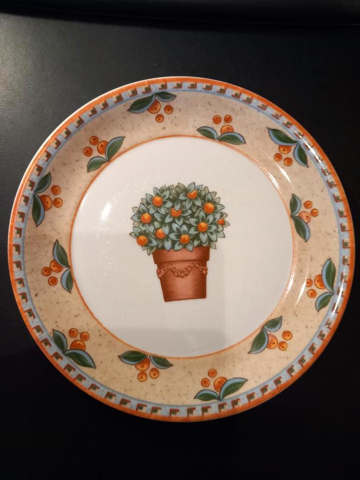 Villeroy&Boch / Daniel Hechter borden, Maison & Meubles, Cuisine | Vaisselle, Assiettes(s), Porcelaine, Enlèvement