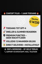 ChatGPT Plus Abonnement 1 Jaar – Direct geleverd, Ophalen, Nieuw, Android