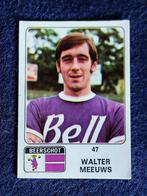 Panini sticker card voetbal  ' FB 1973 - Walter Meeuws ', Ophalen of Verzenden, Nieuw, Sticker