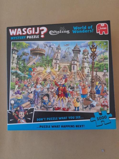 Puzzels Wasgij? 1000 stuks, Hobby en Vrije tijd, Denksport en Puzzels, Zo goed als nieuw, Legpuzzel, 500 t/m 1500 stukjes, Verzenden