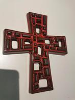 Vintage kruisbeeld keramiek Perignem jaren 70, Enlèvement ou Envoi