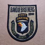 EASY COMPANY 506TH REGIMENT 101 ST AIRBORNE PARATROOPER PATC, Embleem of Badge, Ophalen of Verzenden, Landmacht