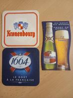 Bierviltjes Kronenbourg (140), Verzamelen, Ophalen of Verzenden, Zo goed als nieuw