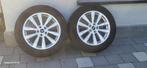 4x velgen met winterbanden AUDI 235 55 R18, Auto-onderdelen, Banden en Velgen, Ophalen, 18 inch, Gebruikt, Banden en Velgen