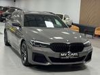 BMW 5 Serie 520 D X-Drive Pack M Sport Black Full Options, Auto's, 4 cilinders, Leder, Bedrijf, 140 kW