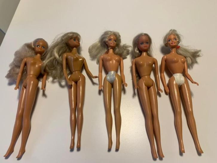 barbiepoppen, Kinderen en Baby's, Speelgoed | Poppen, Zo goed als nieuw, Ophalen of Verzenden