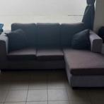 Grijze hoekzetel met lounge – comfortabel en strak, Ophalen, Gebruikt