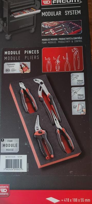 Set de 4 Pinces FACOM, Enlèvement ou Envoi, Neuf