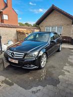 Mercedes C200 • 2.0 diesel • 2013 • 266.000 km, Auto's, Euro 5, Beige, Zwart, Leder