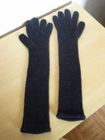 Zwarte lange warme gemeleerde glinsters handschoenen, Vêtements | Femmes, Bonnets, Écharpes & Gants, Enlèvement ou Envoi, Taille 34 (XS) ou plus petite