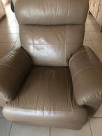 3 zit + 2 x 1-zit relax, Huis en Inrichting, Fauteuils, Ophalen, Gebruikt, Leer, 75 tot 100 cm