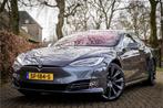 Tesla Model S 100D Enhanced Autopilot 21" Trekhaak Carbon, Auto's, Tesla, Automaat, Parkeersensor, Zwart, Model S