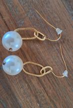 Nieuwe oorbellen met parel v laurence delvallez, Neuf, Or, Enlèvement, Argent