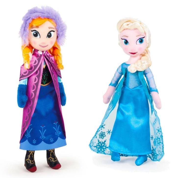 Frozen Elsa Anna knuffels - MEGA SALE, Kinderen en Baby's, Speelgoed | Knuffels en Pluche, Nieuw, Overige typen, Verzenden