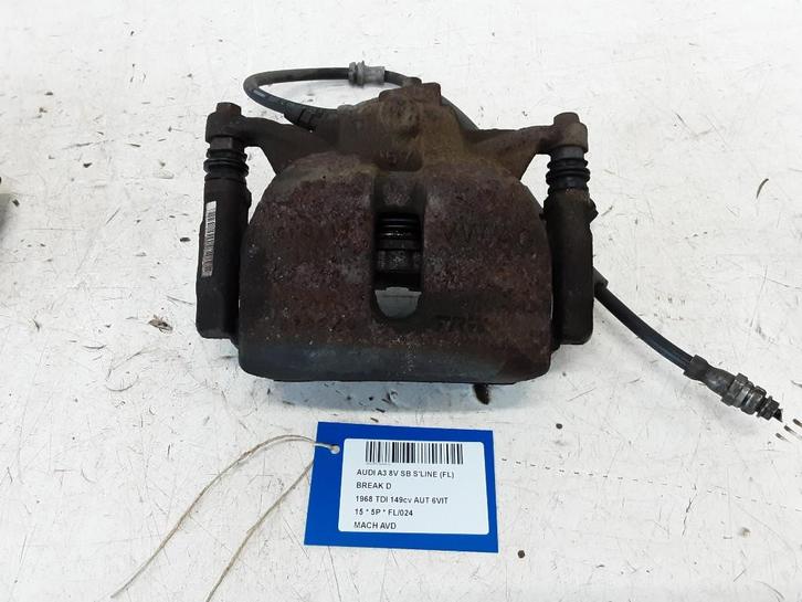 REMKLAUW RECHTS VOOR Audi A3 Sportback (8VA / 8VF), Auto-onderdelen, Remmen en Aandrijving, Audi, Gebruikt