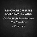 Renovatieofferte laten controleren – Onafhankelijke check WV, Diensten en Vakmensen, Overige Diensten