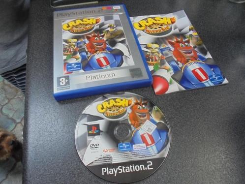 Playstation 2 Crash Nitro Kart (orig-compleet) FRANCAIS, Games en Spelcomputers, Games | Sony PlayStation 2, Gebruikt, Racen en Vliegen