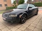 Audi A4 Cabrio 1.8T, Auto's, Audi, Voorwielaandrijving, Cabriolet, A4, Zwart