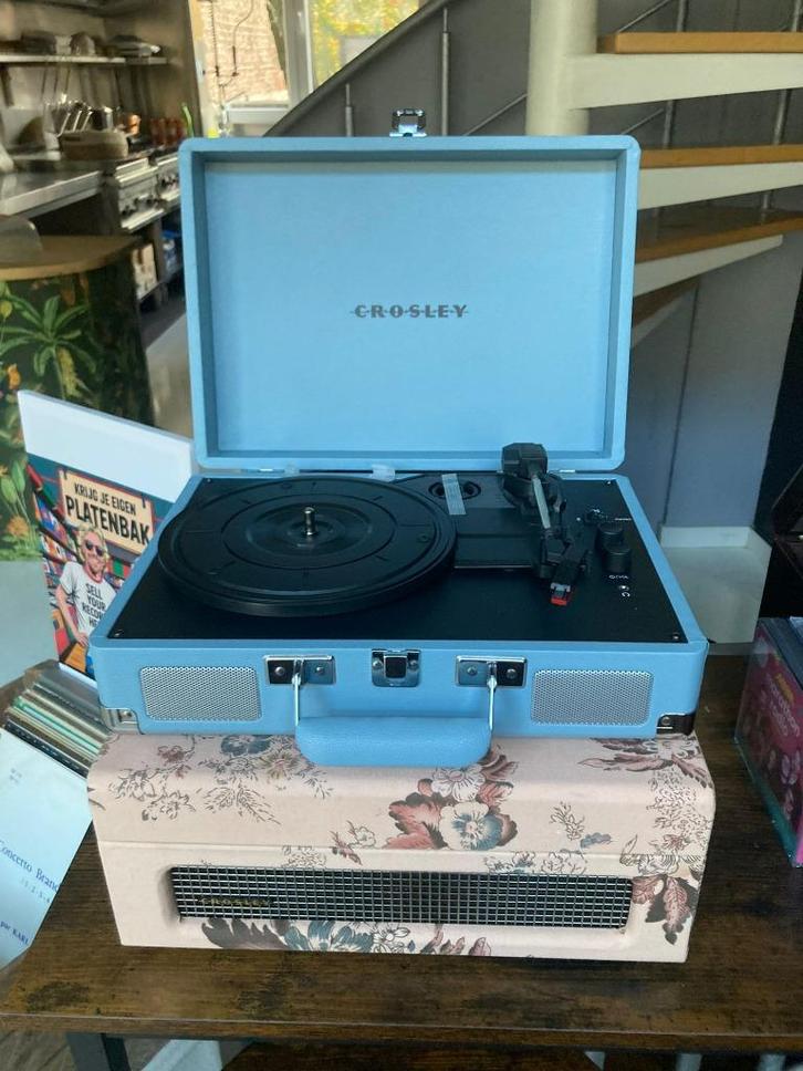 platenspeler (nieuw, merk Marley & Crosley), Audio, Tv en Foto, Platenspelers, Nieuw, Platenspeler, Overige merken, Pitch-regelaar