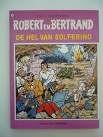 Robert en Bertrand ( 35 De hel van Solferino ) eerste druk, Gelezen, Ophalen of Verzenden, Eén stripboek, Willy vandersteen